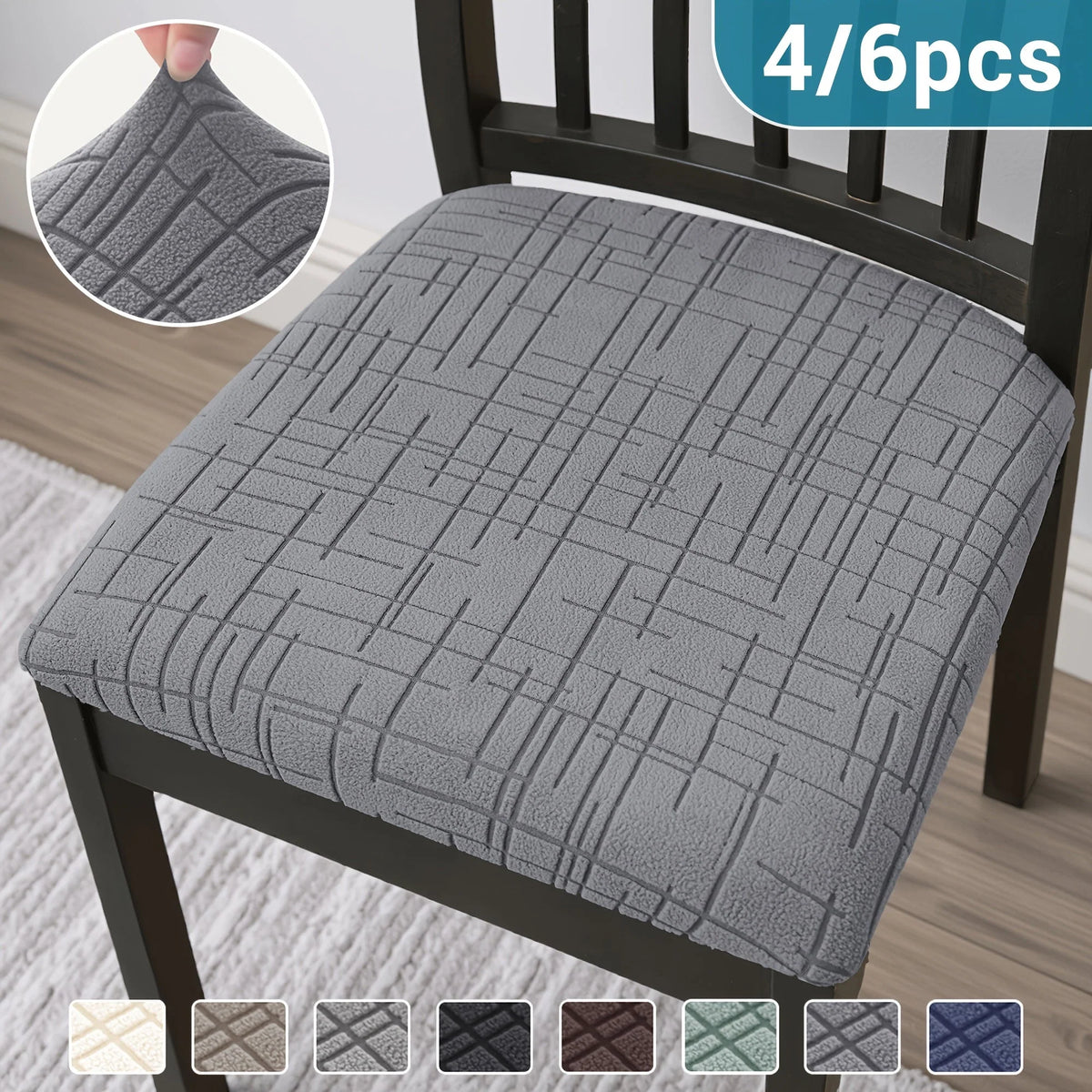 Dining Chair Covers Stretch Fit Spill Protection