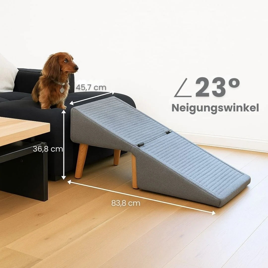 Dog Ramp Gentle Incline Non-Slip Pouf Stool