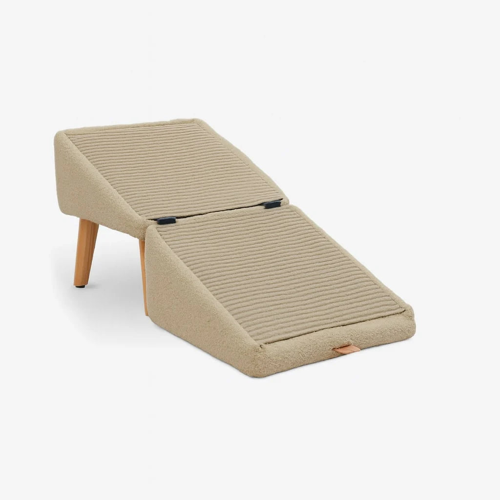 Dog Ramp Gentle Incline Non-Slip Pouf Stool
