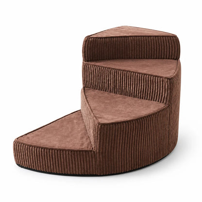 Dog Steps Orthopedic Foam Non-Slip Corduroy Cover