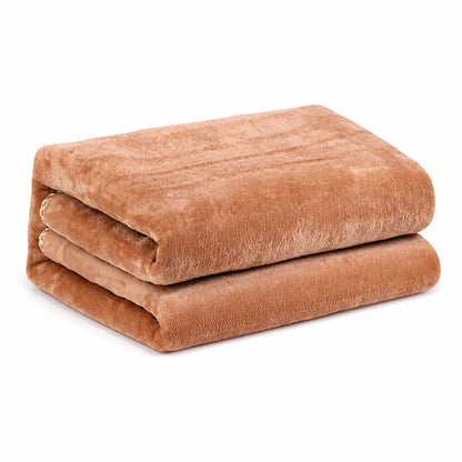 Electric Heated Blanket Teddy Fleece 9 Heat Settings