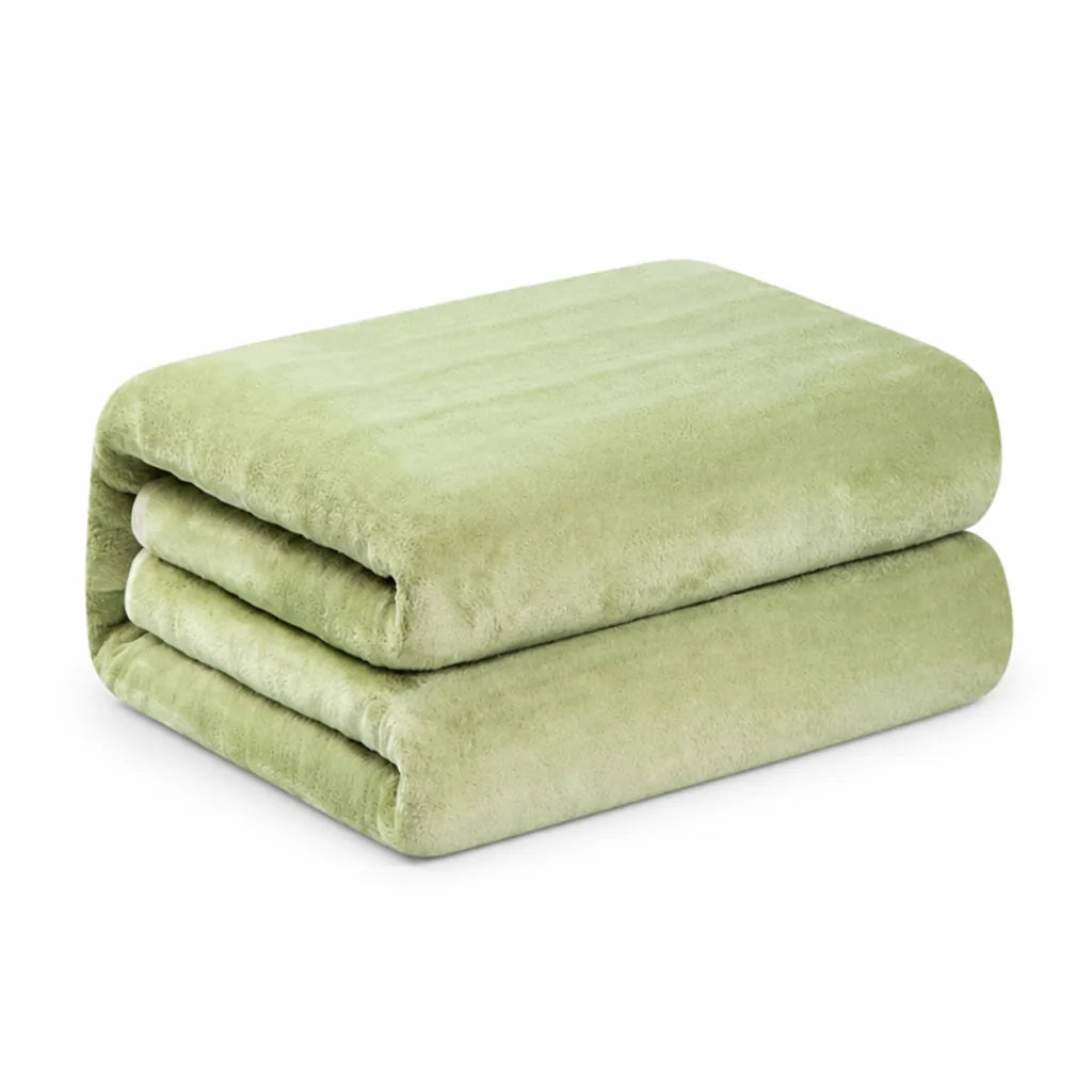 Electric Heated Blanket Teddy Fleece 9 Heat Settings