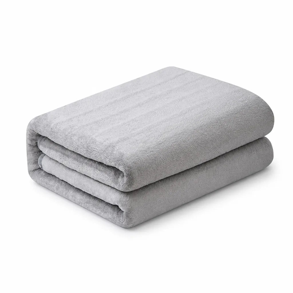 Electric Heated Blanket Teddy Fleece 9 Heat Settings
