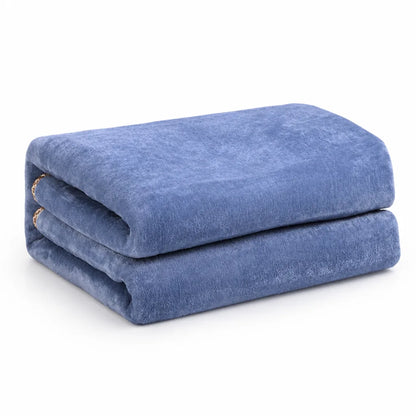 Electric Heated Blanket Teddy Fleece 9 Heat Settings