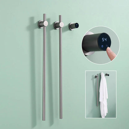 Electric Towel Warmer Touch Control Wall Mounted Stainless Steel