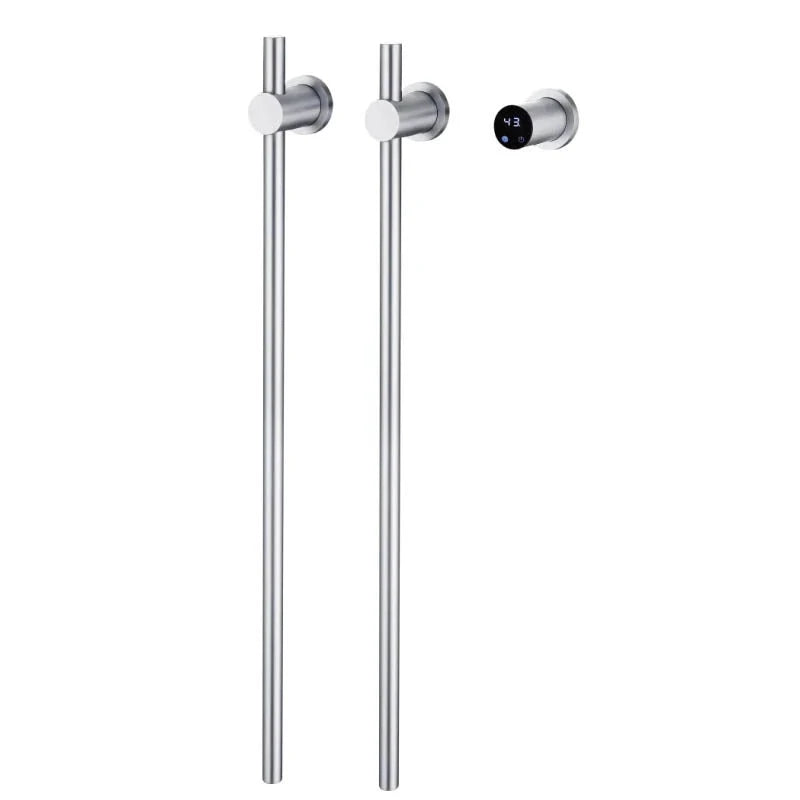 Electric Towel Warmer Touch Control Wall Mounted Stainless Steel