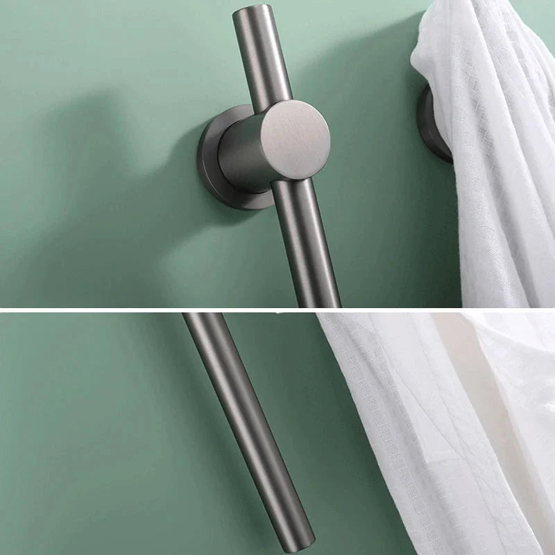 Electric Towel Warmer Touch Control Wall Mounted Stainless Steel