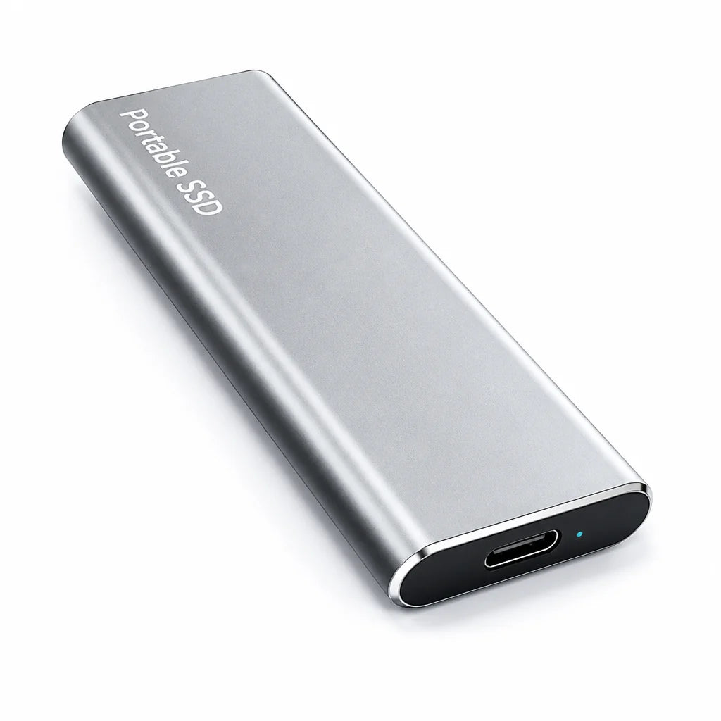 External Hard Drive 4TB USB-C Metal Casing