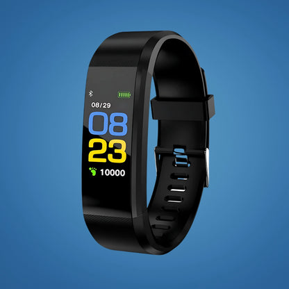 Fitness Tracker Fall Detection Continuous HR BP & SpO2