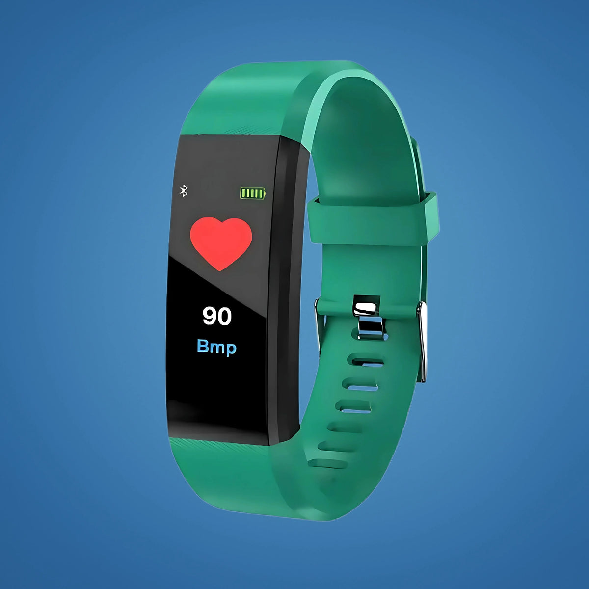 Fitness Tracker Fall Detection Continuous HR BP & SpO2