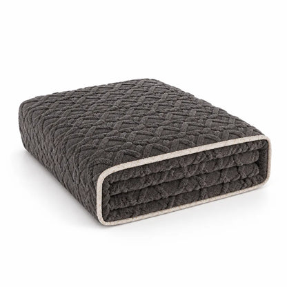Fitted Mattress Cover Quilted Anti-Static Deep Pocket