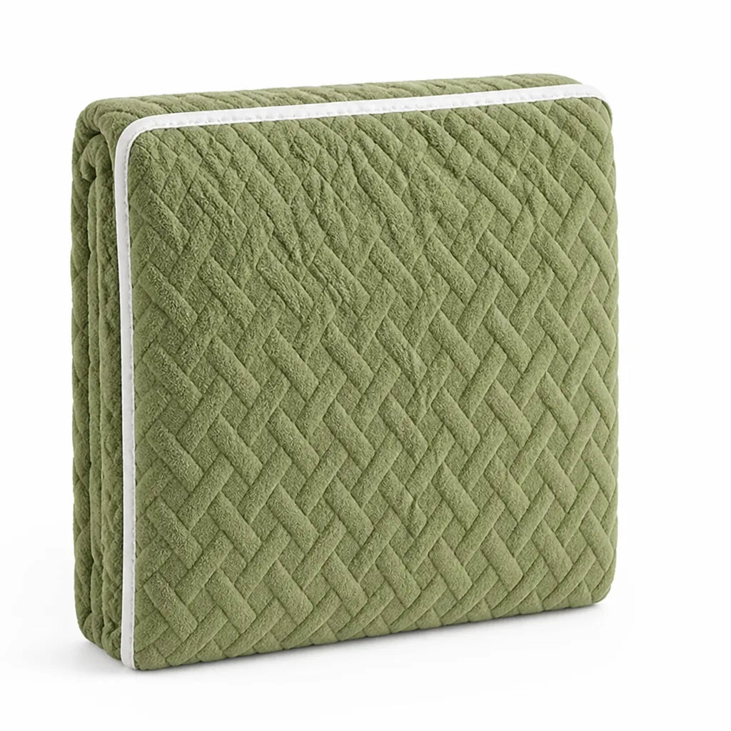 Fitted Mattress Cover Quilted Anti-Static Deep Pocket