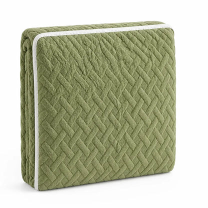 Fitted Mattress Cover Quilted Anti-Static Deep Pocket