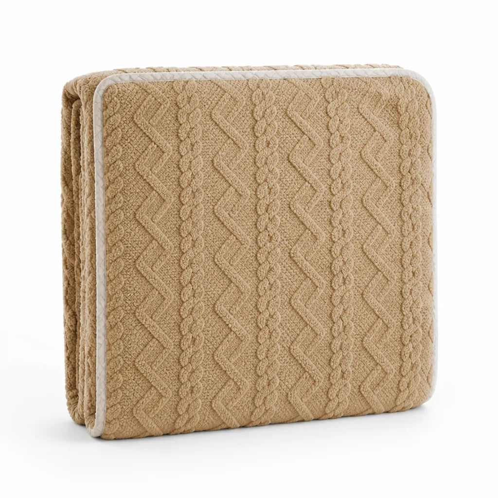 Fitted Mattress Cover Quilted Anti-Static Deep Pocket
