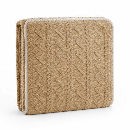 Fitted Mattress Cover Quilted Anti-Static Deep Pocket