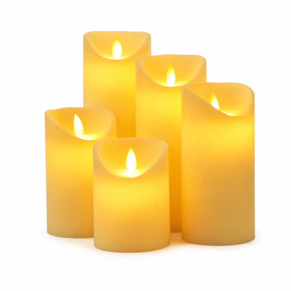 Flameless Candles Flickering LED Battery Operated Multiple Styles