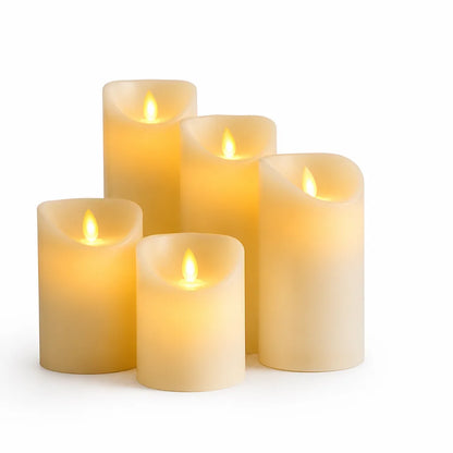 Flameless Candles Flickering LED Battery Operated Multiple Styles