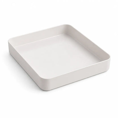 Flat Low-Profile Drip Tray For Front-Loading Washing Machines (Raised Outer Rim)