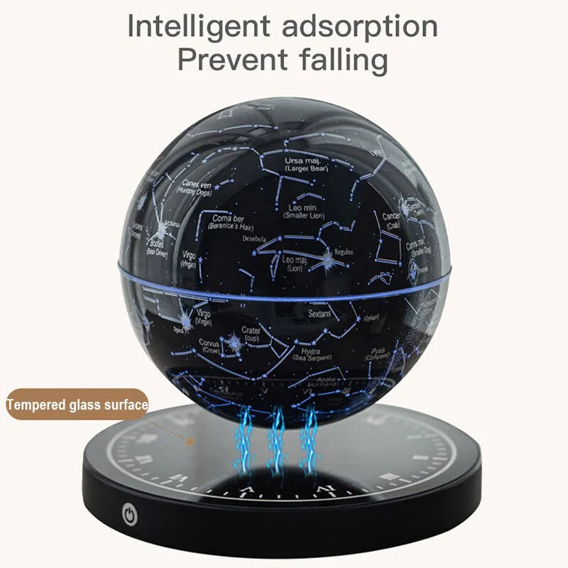 Floating Globe Light Magnetic 360 Degree Rotating Soft Glow