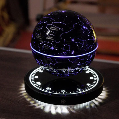 Floating Globe Light Magnetic 360 Degree Rotating Soft Glow