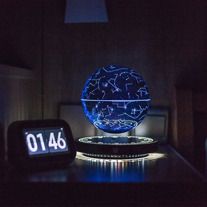 Floating Globe Light Magnetic 360 Degree Rotating Soft Glow