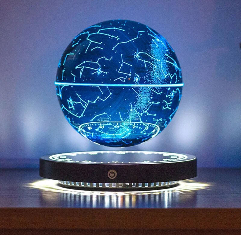 Floating Globe Light Magnetic 360 Degree Rotating Soft Glow