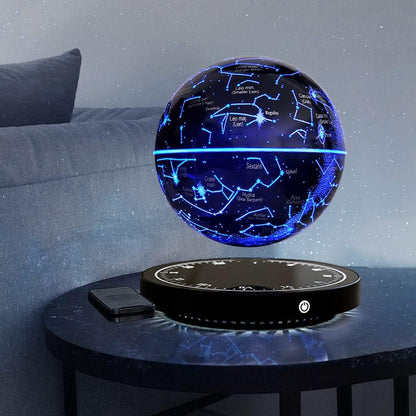 Floating Globe Light Magnetic 360 Degree Rotating Soft Glow