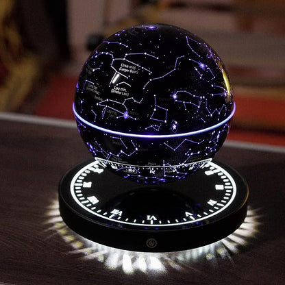 Floating Globe Light Magnetic 360 Degree Rotating Soft Glow