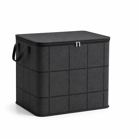 Foldable Storage Bag with Zipper Closure and Carry Handles (210 L)