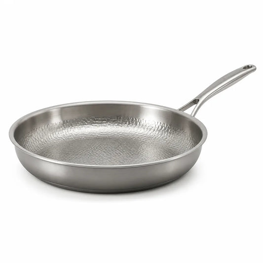 Frying Pan Titanium-Coated 3-Layer Steel Induction & Dishwasher Safe