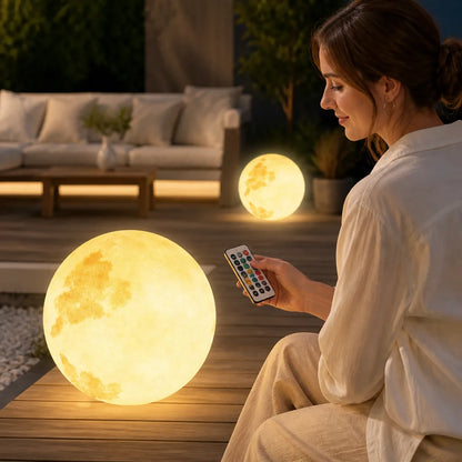Garden Light Remote-Controlled 16-Color USB & Solar Rechargeable