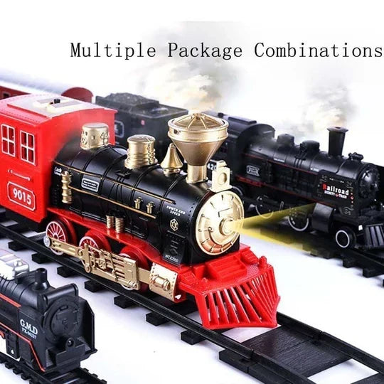 HO Scale Train Set Authentic Smoke & Working Headlights