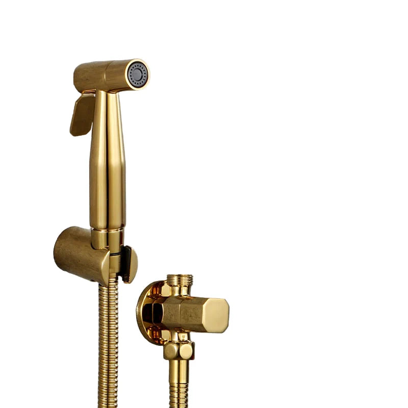 Handheld Bidet Sprayer Stainless Steel Adjustable Pressure