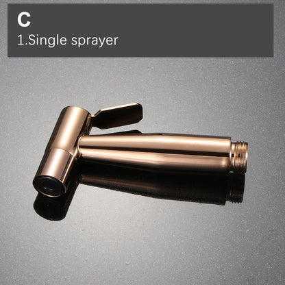 Handheld Bidet Sprayer Stainless Steel Adjustable Pressure