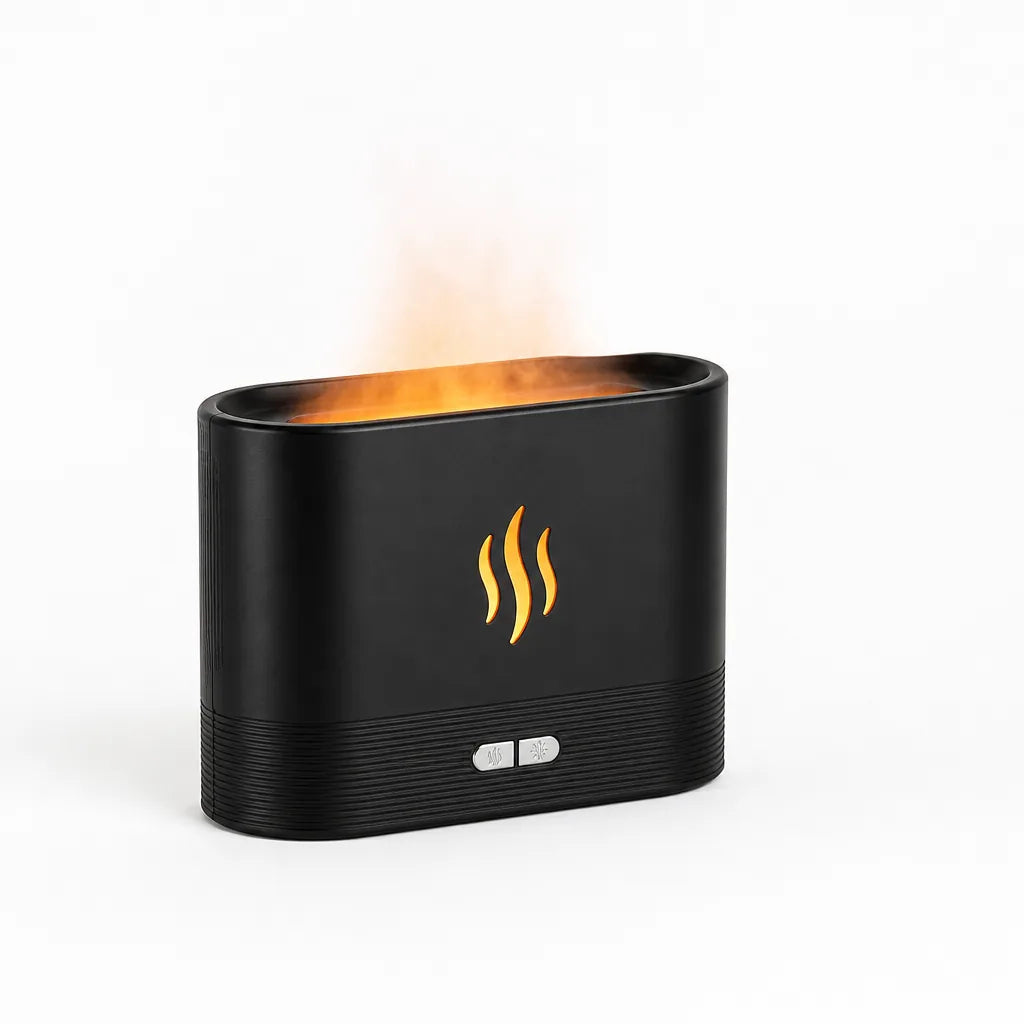 Humidifier 7-Color Fireplace Mist USB-Powered