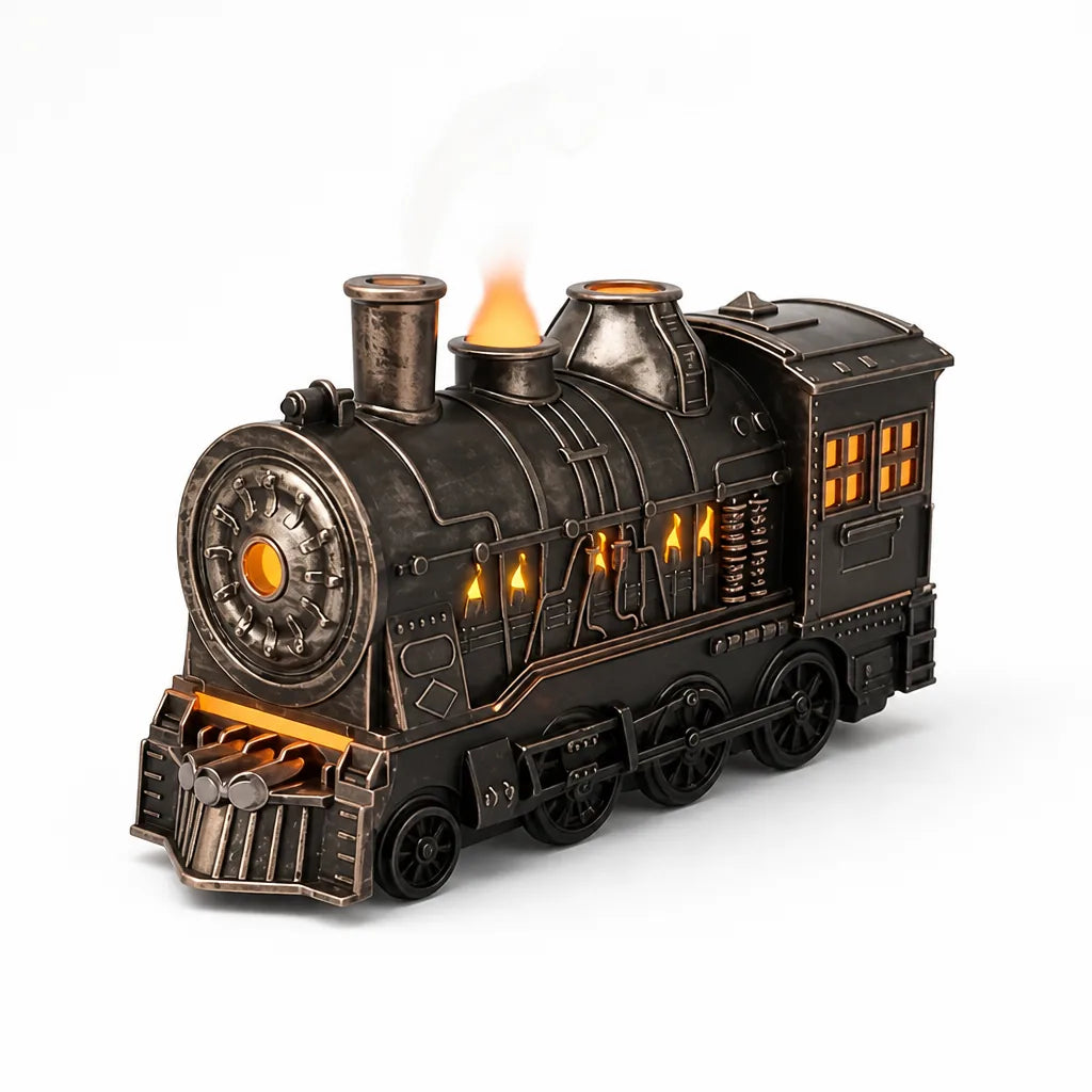 Humidifier Locomotive Design Essential Oil Diffuser 300ml Tank