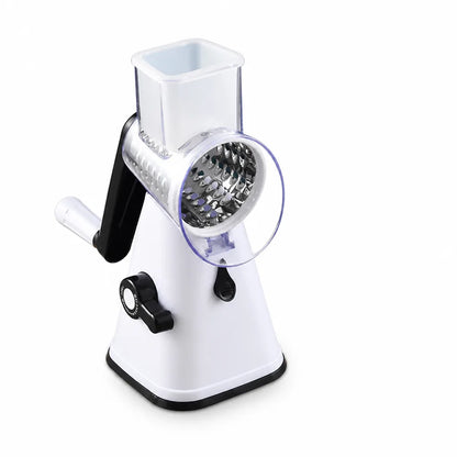 Interchangeable Drum Blades Vegetable Grater With Non-Slip Suction Base