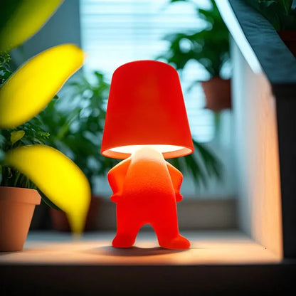Kids Bedside Lamp Plush USB Rechargeable Soft Light