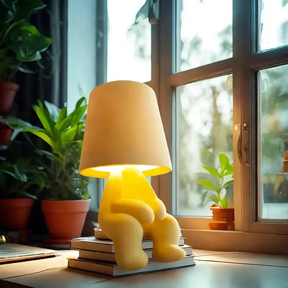 Kids Bedside Lamp Plush USB Rechargeable Soft Light