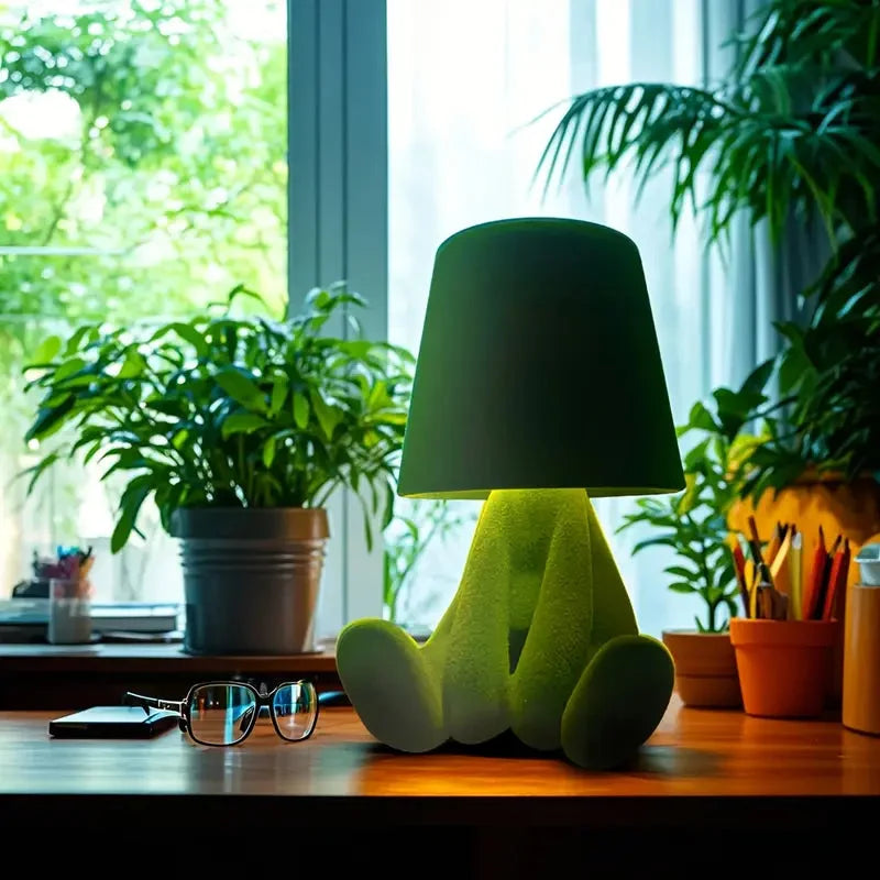 Kids Bedside Lamp Plush USB Rechargeable Soft Light