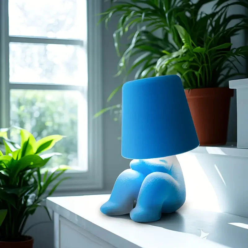 Kids Bedside Lamp Plush USB Rechargeable Soft Light