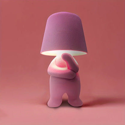 Kids Bedside Lamp Plush USB Rechargeable Soft Light
