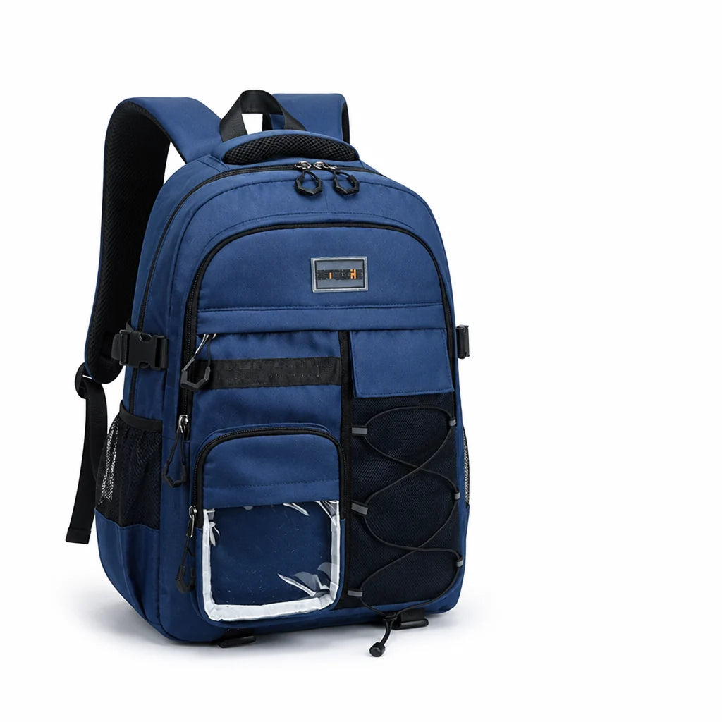 Laptop Backpack Multi-Compartment Durable Fabric & Padded Straps