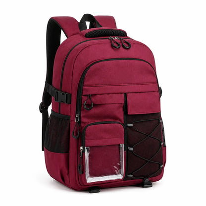Laptop Backpack Multi-Compartment Durable Fabric & Padded Straps