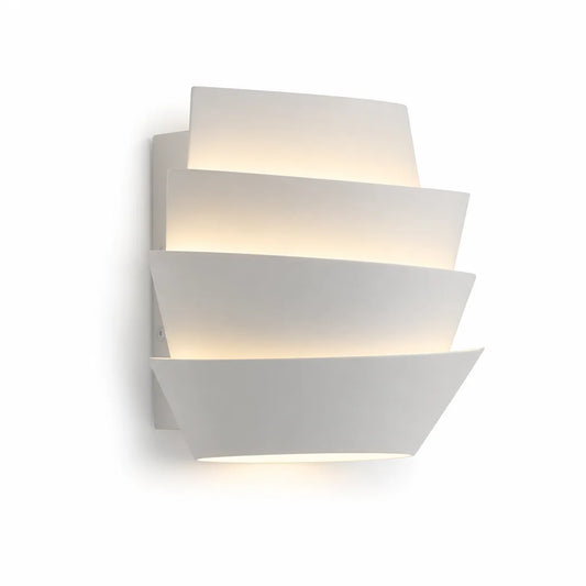 Layered Up-and-Down Metal Wall Light