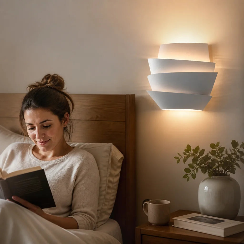 Layered Up-and-Down Metal Wall Light