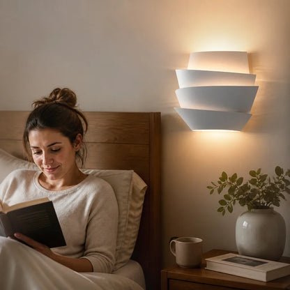 Layered Up-and-Down Metal Wall Light