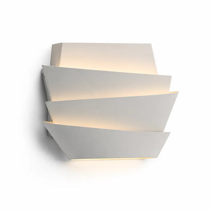 Layered Up-and-Down Metal Wall Light