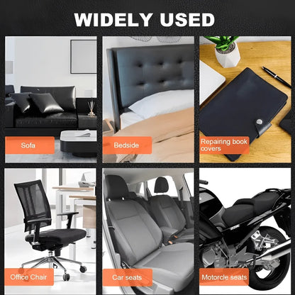 Leather Repair Patch Self-Adhesive Tear-Resistant Vinyl & Upholstery