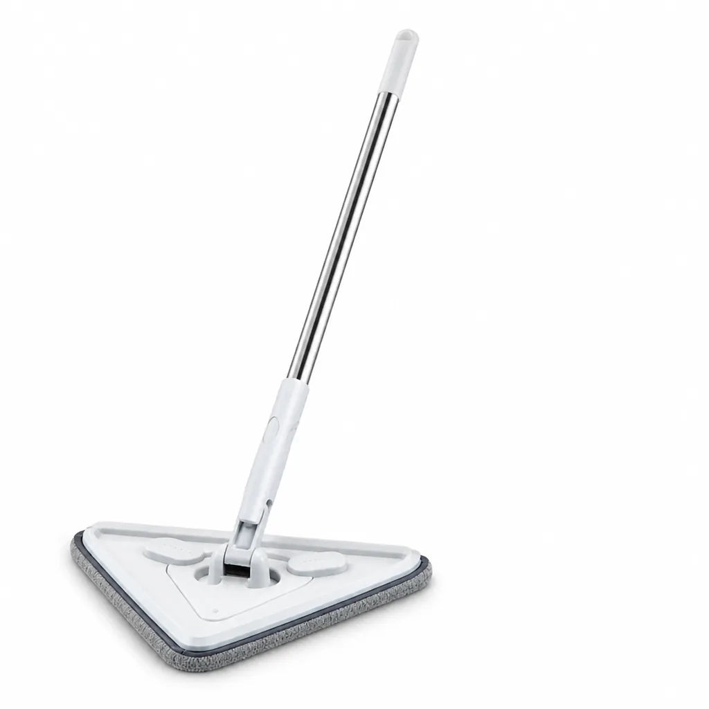 Long Swivel Triangle Floor Mop (360° Rotating Head)